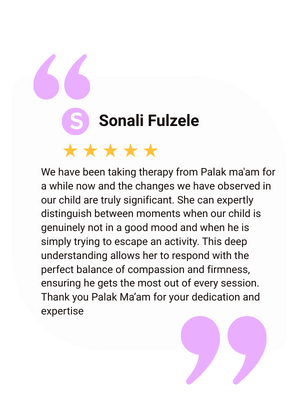 Sonali Fulzele Testimonials